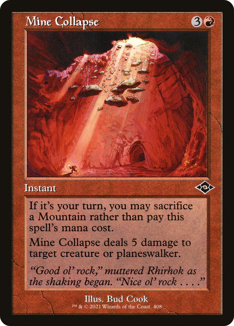 Image of Mine Collapse (Retro) [Modern Horizons 2]
