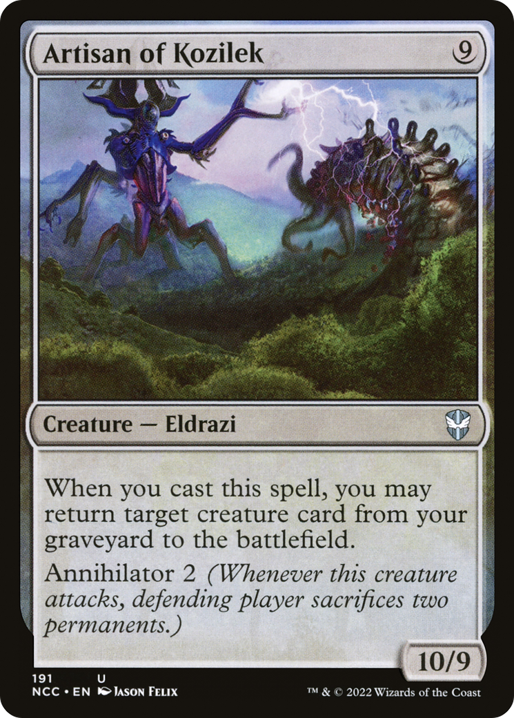 Image of Artisan of Kozilek [Streets of New Capenna Commander]