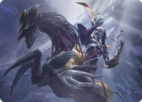 Image of Ria Ivor, Bane of Bladehold Art Card [Phyrexia: All Will Be One Art Series]