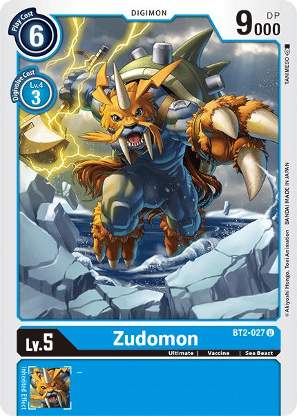 Image of Zudomon [BT2-027] [Release Special Booster Ver.1.5]