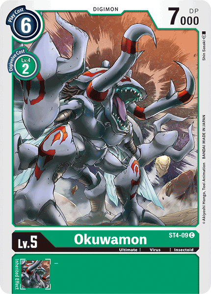Image of Okuwamon [ST4-09] [Starter Deck: Giga Green]
