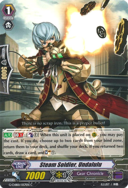 Image of Steam Soldier, Undalulu (G-CHB01/057EN) [TRY3 NEXT]