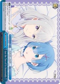 Image of Just the Two of Us Occasionally (RZ/S55-E096R RRR) [Re:ZERO Vol.2]