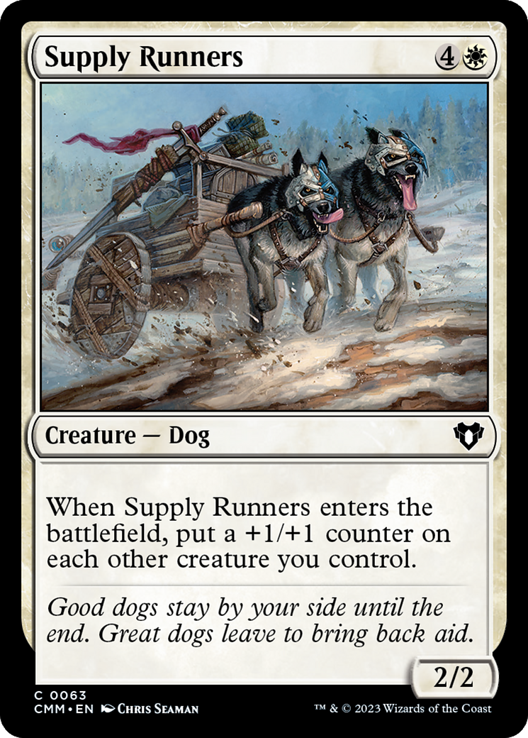 Image of Supply Runners [Commander Masters]