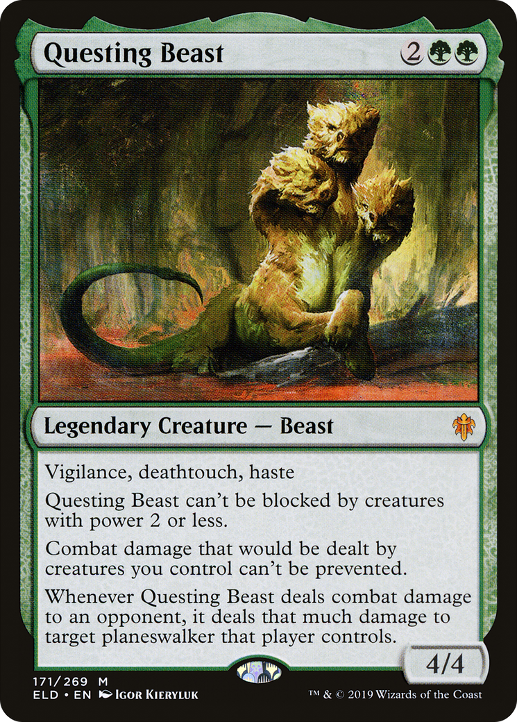 Image of Questing Beast [Throne of Eldraine]