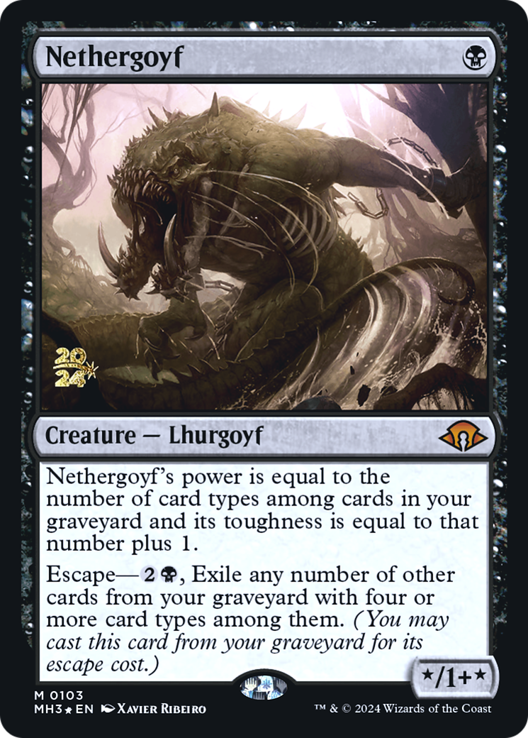 Image of Nethergoyf [Modern Horizons 3 Prerelease Promos]