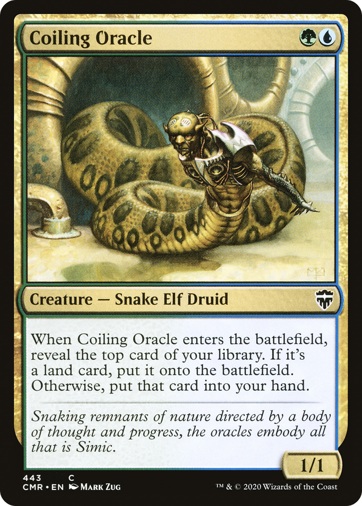Image of Coiling Oracle [Commander Legends]