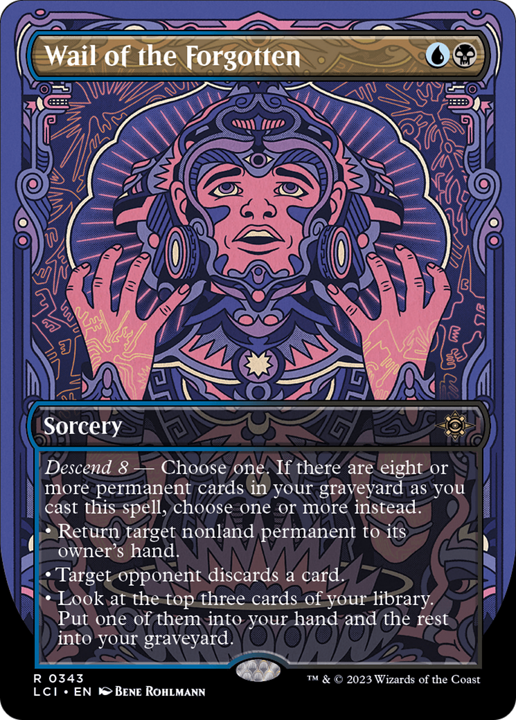 Image of Wail of the Forgotten (Borderless) [The Lost Caverns of Ixalan]