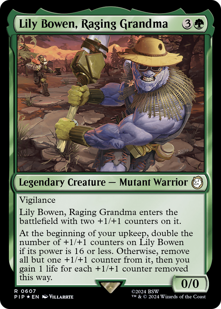 Image of Lily Bowen, Raging Grandma (Surge Foil) [Fallout]