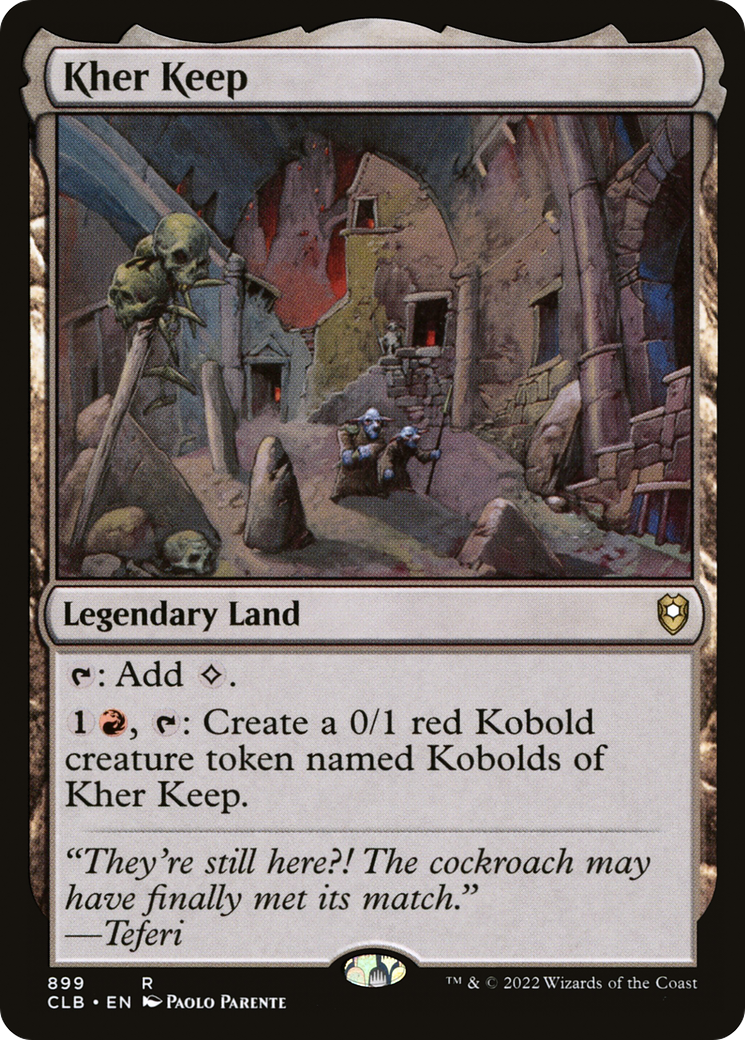 Image of Kher Keep [Commander Legends: Battle for Baldur's Gate]