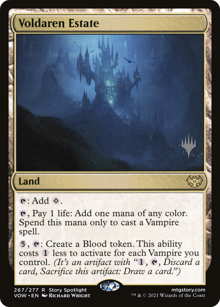 Image of Voldaren Estate (Promo Pack) [Innistrad: Crimson Vow Promos]