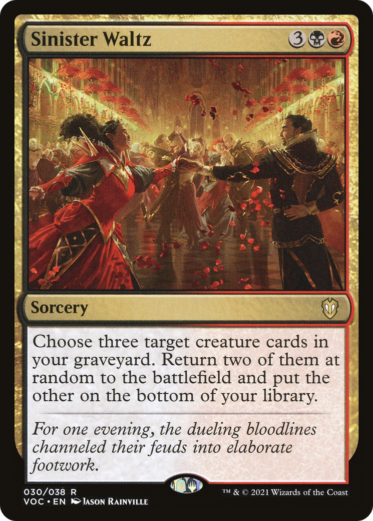 Image of Sinister Waltz [Innistrad: Crimson Vow Commander]