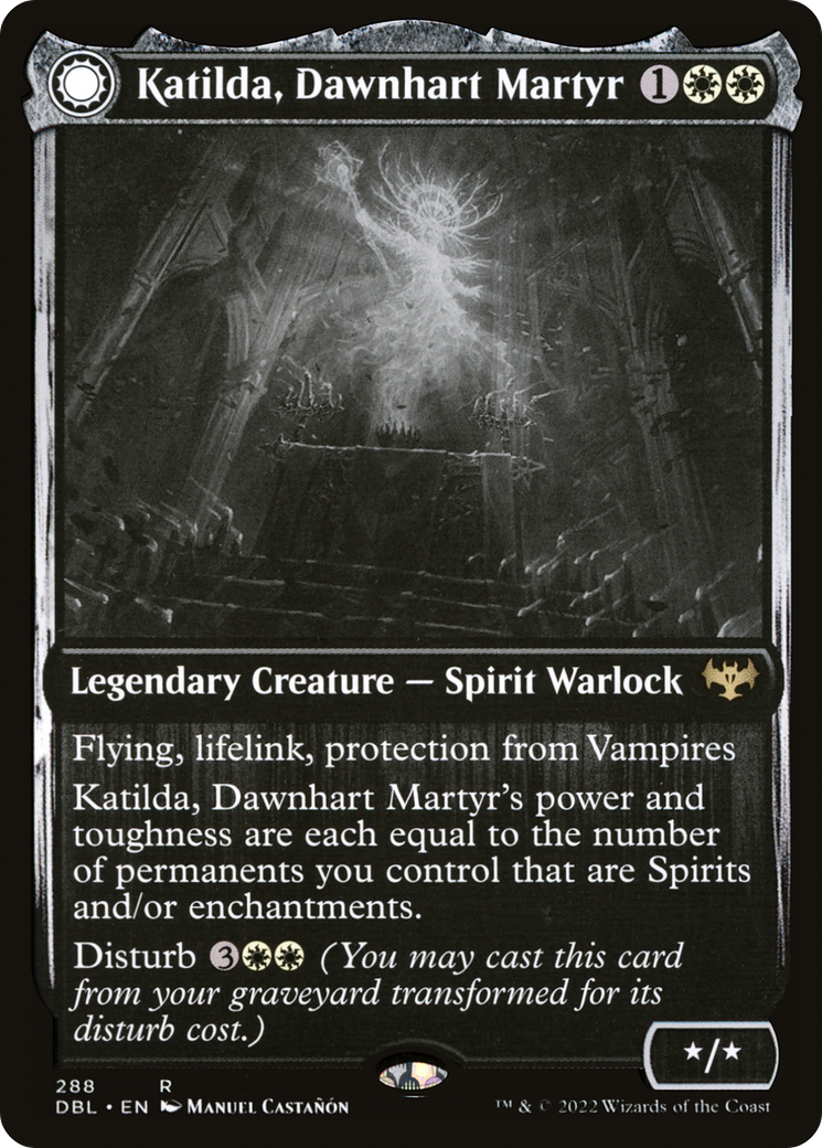 Image of Katilda, Dawnhart Martyr // Katilda's Rising Dawn [Innistrad: Double Feature]
