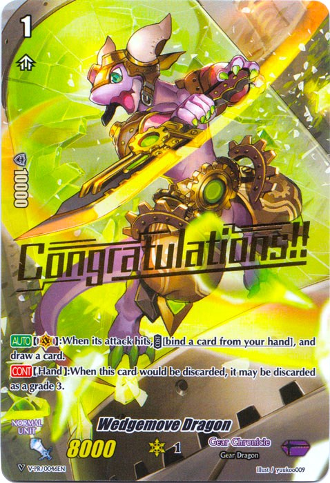 Image of Wedgemove Dragon (V-PR/0046EN) [V Promo Cards]