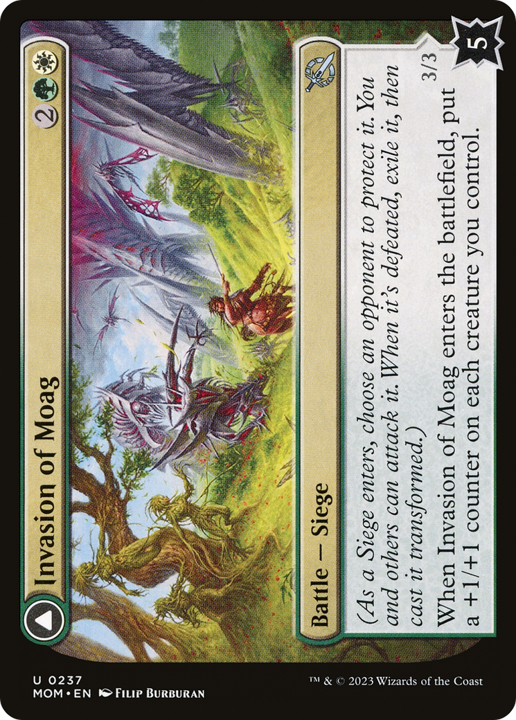 Image of Invasion of Moag // Bloomweaver Dryads [March of the Machine]