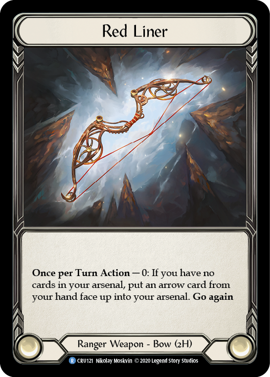 Image of Red Liner [CRU121] (Crucible of War)  1st Edition Cold Foil