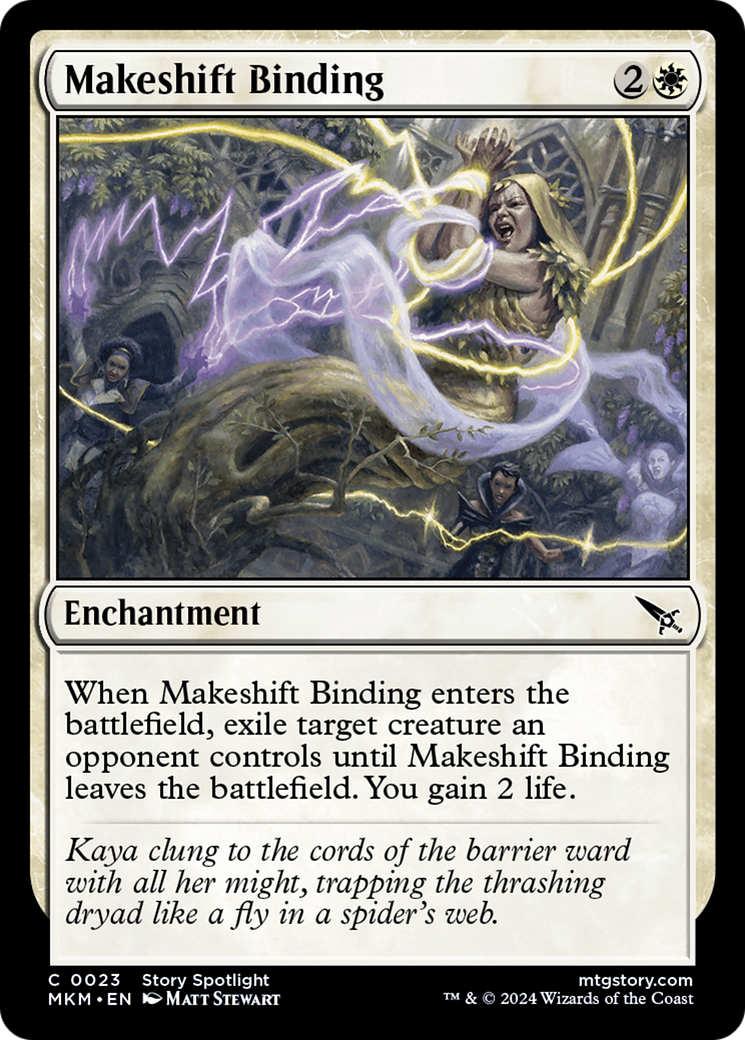 Image of Makeshift Binding [Murders at Karlov Manor]
