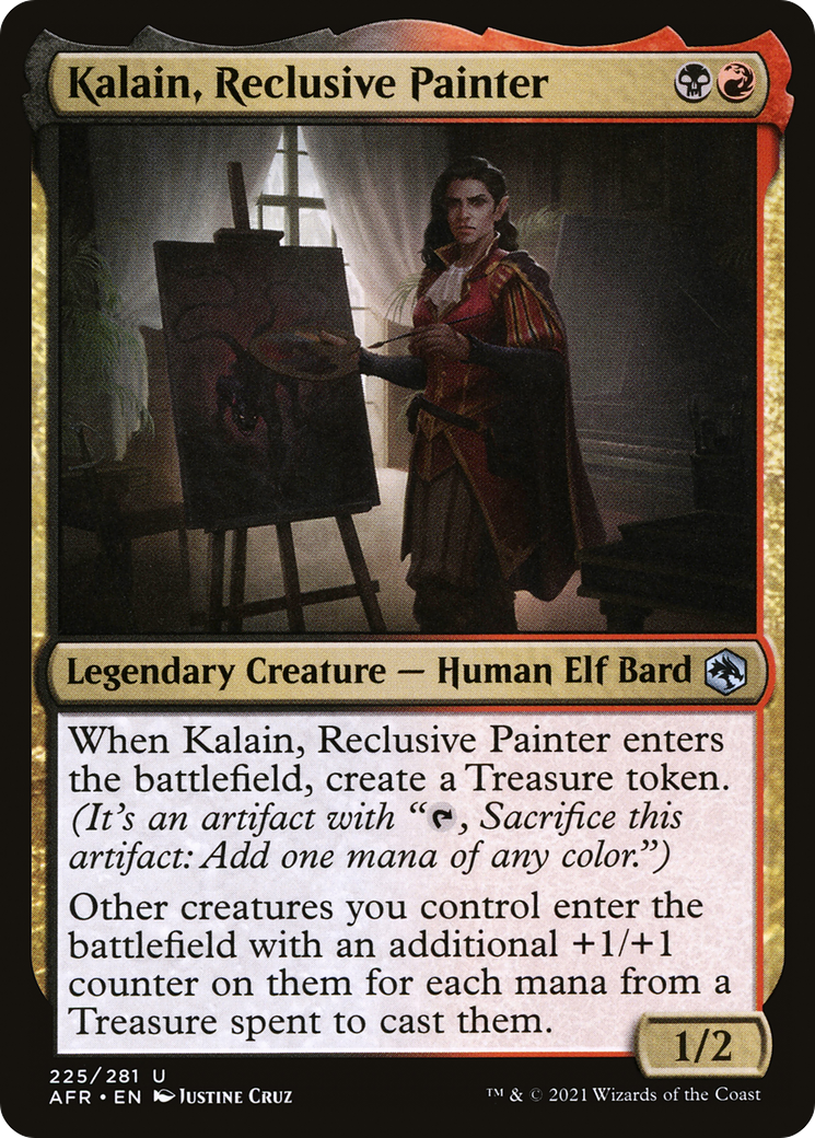 Image of Kalain, Reclusive Painter [Dungeons & Dragons: Adventures in the Forgotten Realms]