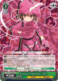 Image of Brimming with Fighting Spirit, LLENN (GGO/S59-E003S SR) [Gun Gale Online]