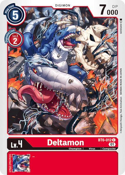 Image of Deltamon [BT6-012] [Double Diamond]