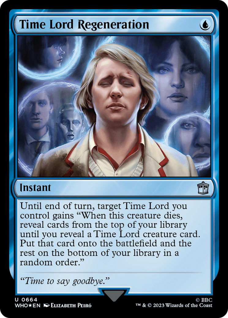 Image of Time Lord Regeneration (Surge Foil) [Doctor Who]