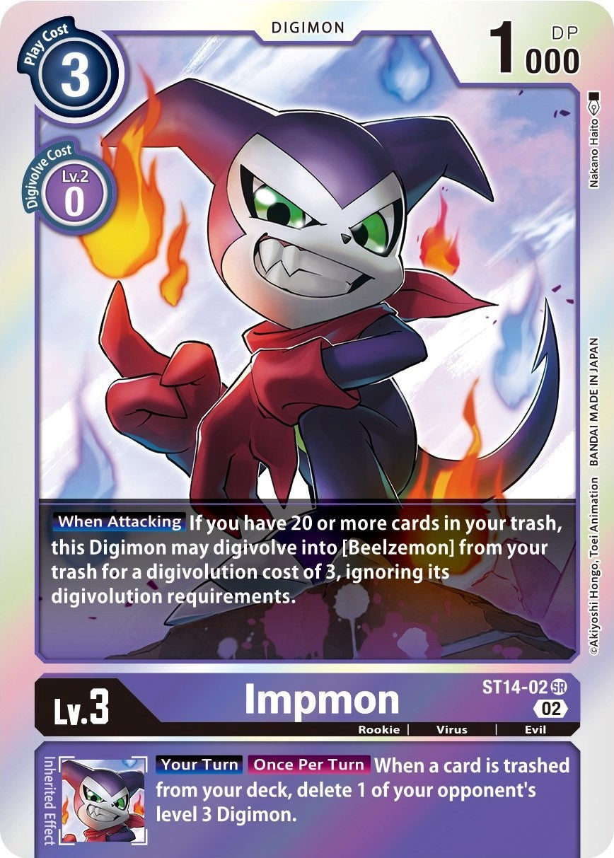 Image of Impmon [ST14-02] [Starter Deck: Beelzemon Advanced Deck Set]