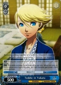 Image of Teddie in Yukata (P4/EN-S01-081 U) [Persona 4 ver.E]