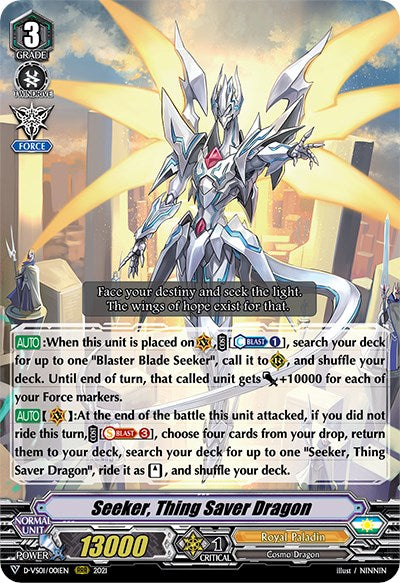 Image of Seeker, Thing Saver Dragon (D-VS01/001EN) [V Clan Collection Vol.1]