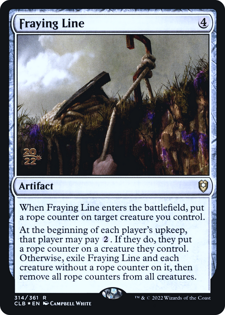 Image of Fraying Line [Commander Legends: Battle for Baldur's Gate Prerelease Promos]