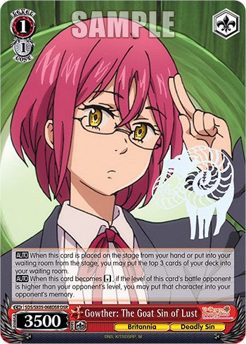 Image of Gowther: The Goat Sin of Lust (DSR) [The Seven Deadly Sins: Revival of The Commandments]