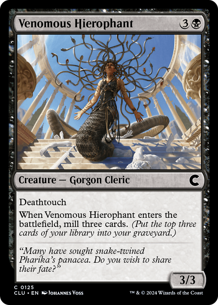 Image of Venomous Hierophant [Ravnica: Clue Edition]