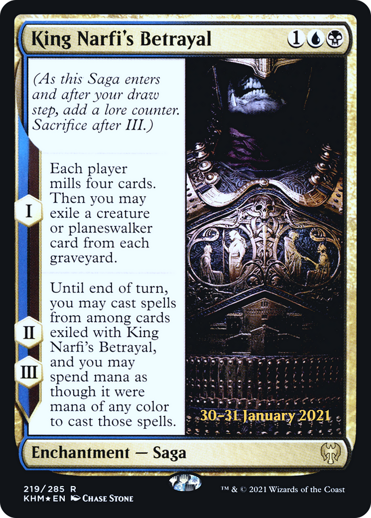 Image of King Narfi's Betrayal [Kaldheim Prerelease Promos]