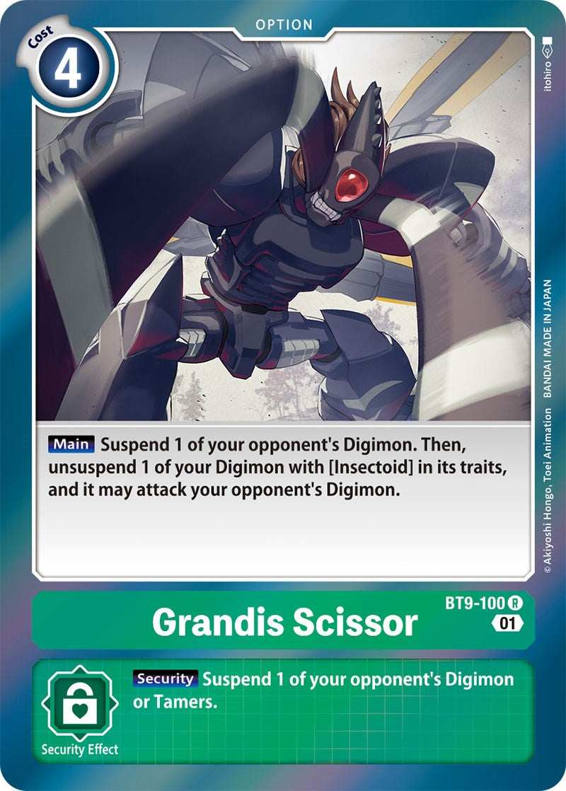 Image of Grandis Scissor [BT9-100] [X Record]