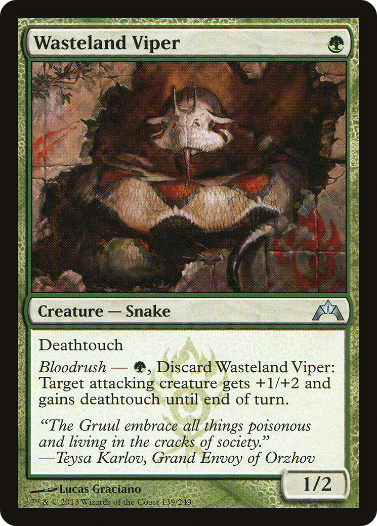 Image of Wasteland Viper [Gatecrash]