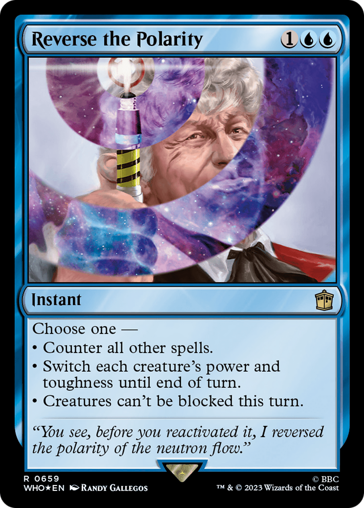 Image of Reverse the Polarity (Surge Foil) [Doctor Who]