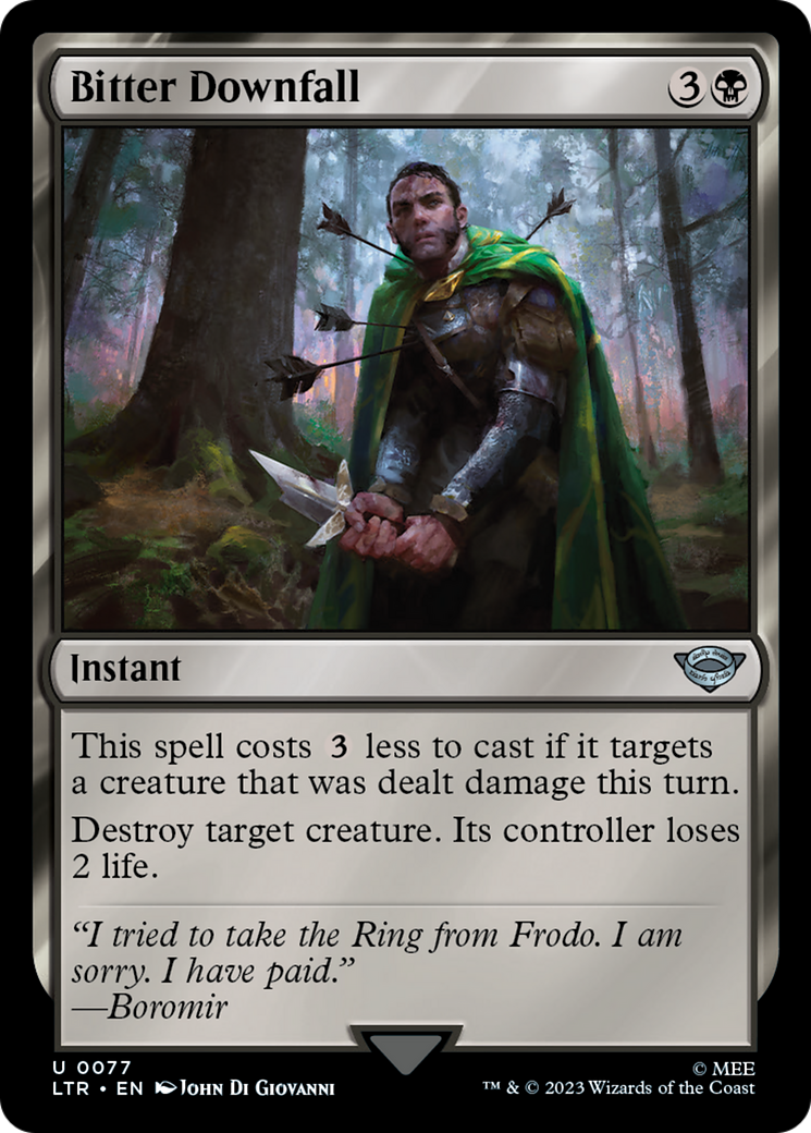 Image of Bitter Downfall [The Lord of the Rings: Tales of Middle-Earth]