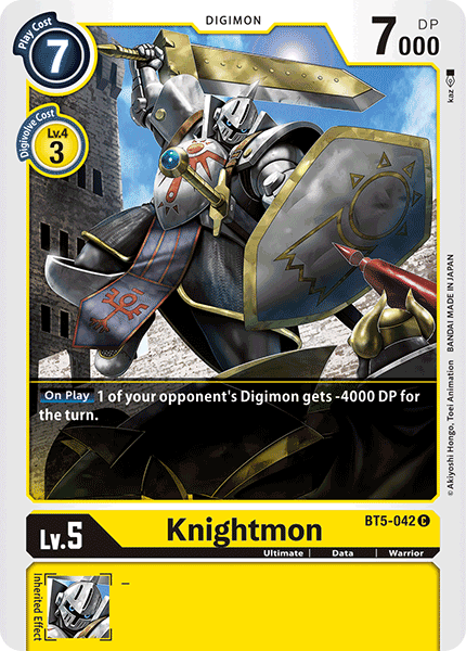 Image of Knightmon [BT5-042] [Battle of Omni]