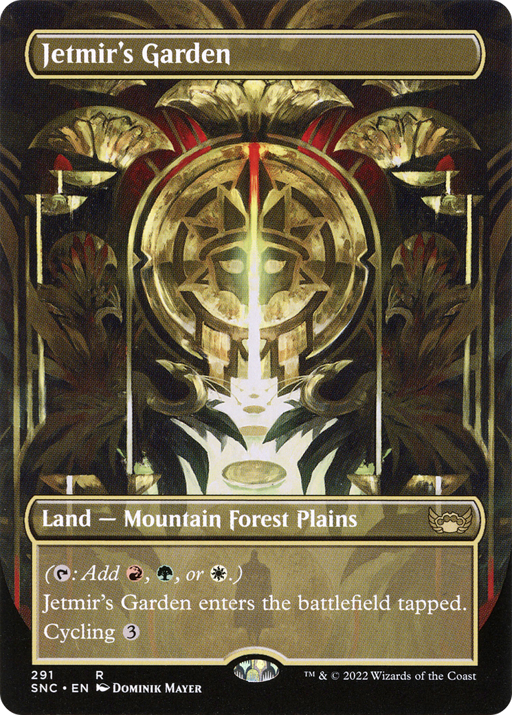 Image of Jetmir's Garden (Borderless Alternate Art) [Streets of New Capenna]