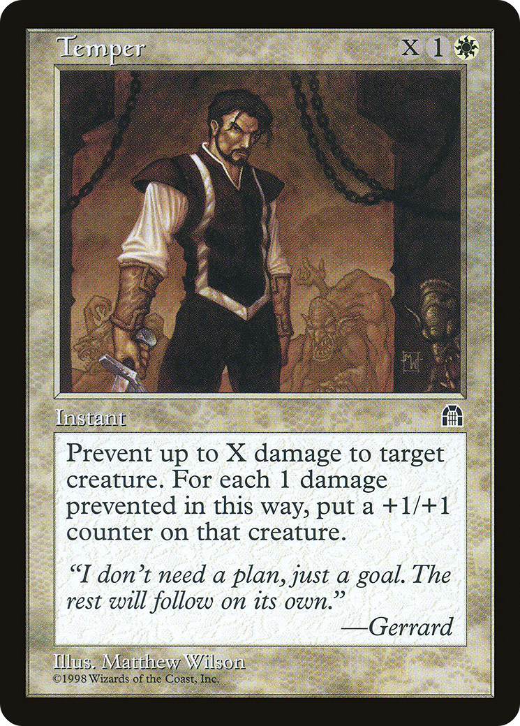 Image of Temper [Stronghold]