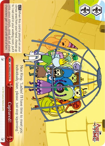 Image of Captured! (AT/WX02-074 CC) [Adventure Time]