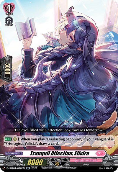 Image of Tranquil Affection, Elivira (D-LBT01/018EN) [Lyrical Melody]