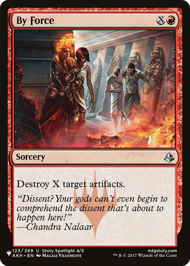 Image of By Force [The List]
