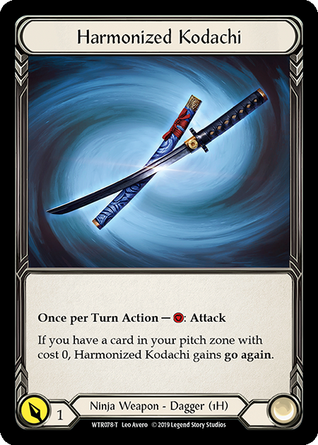Image of Anothos // Harmonized Kodachi [WTR040-T // WTR078-T] (Welcome to Rathe)  Alpha Print Normal