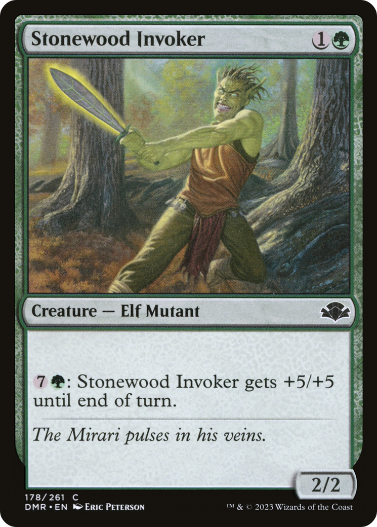 Image of Stonewood Invoker [Dominaria Remastered]