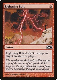 Image of Lightning Bolt (M10) (Oversized) [Oversize Cards]