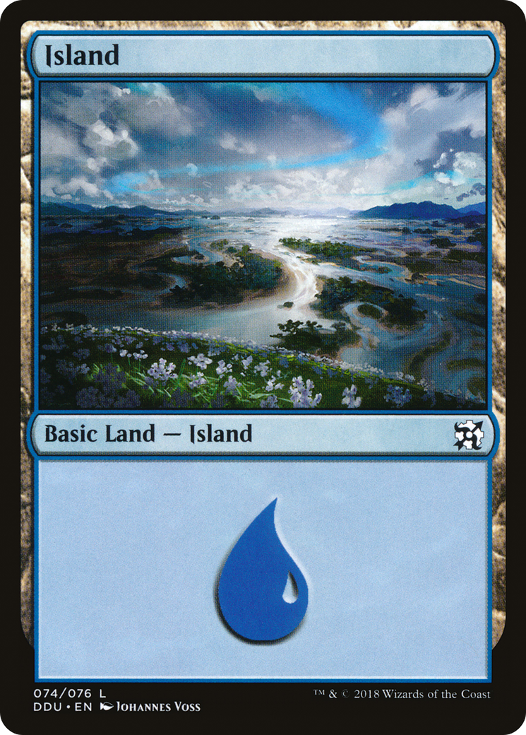 Image of Island (74) [Duel Decks: Elves vs. Inventors]