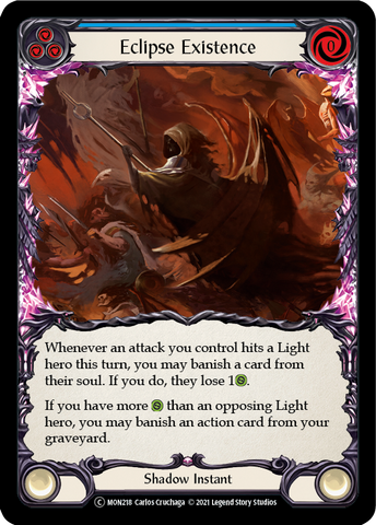 Eclipse Existence [U-MON218-RF] (Monarch Unlimited)  Unlimited Rainbow Foil