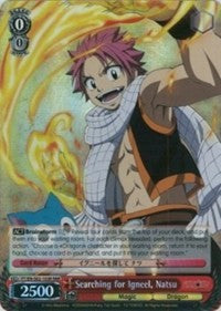 Image of Searching for Igneel, Natsu (FT/EN-S02-103R RRR) [Fairy Tail ver.E]