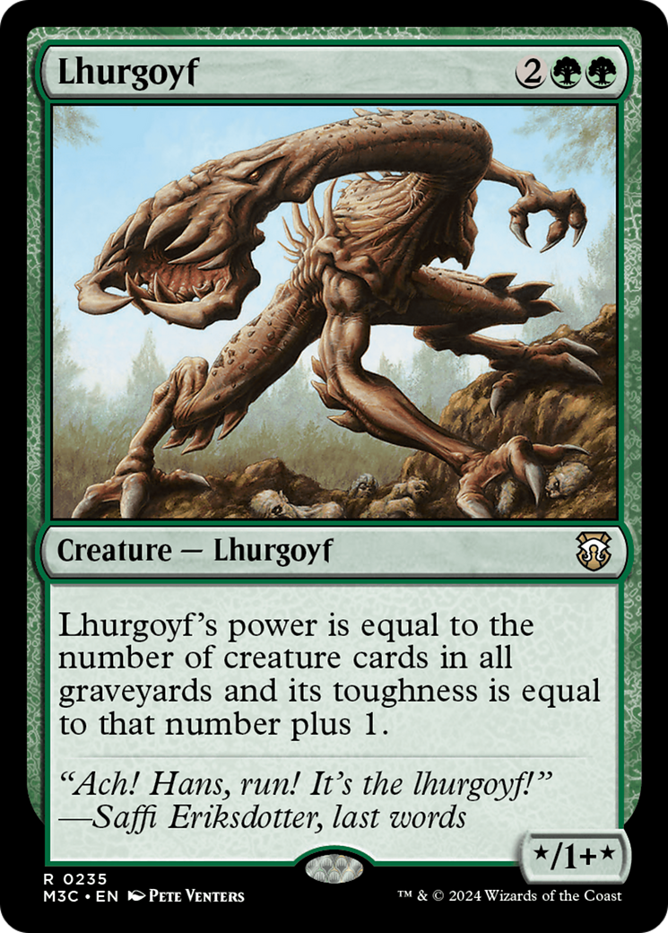 Image of Lhurgoyf [Modern Horizons 3 Commander]