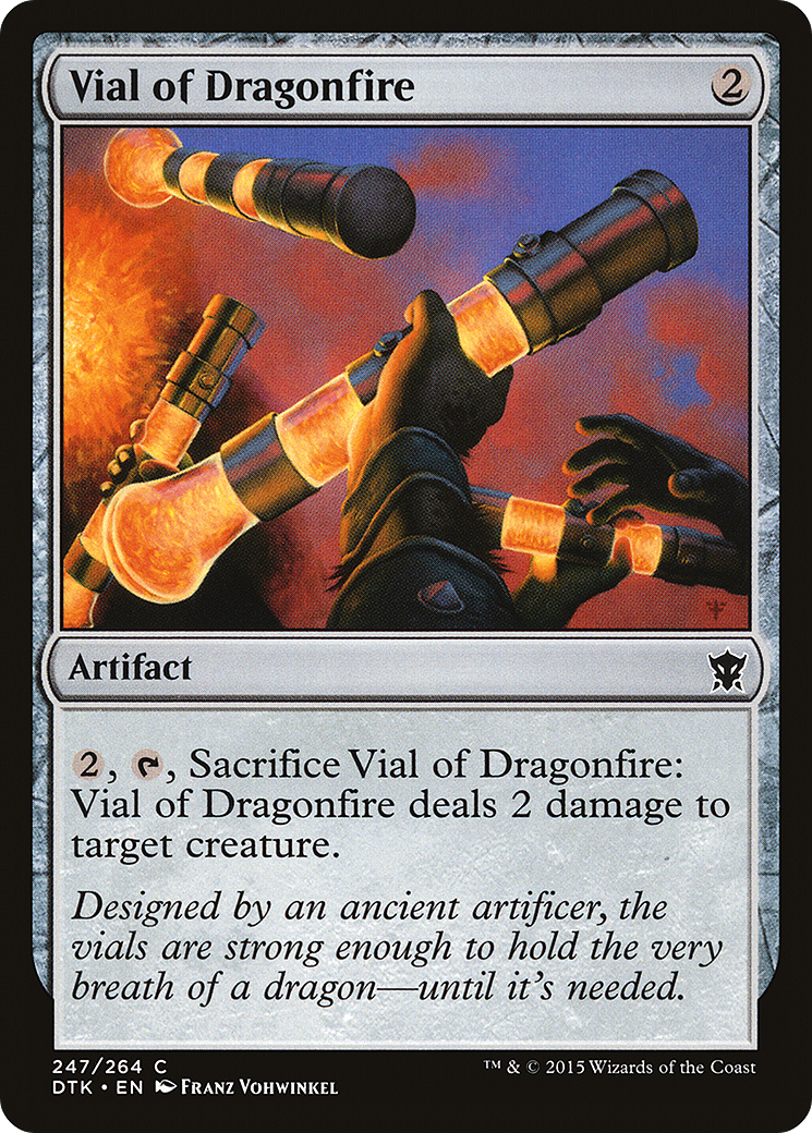 Image of Vial of Dragonfire [Dragons of Tarkir]
